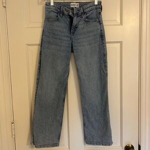 Abercrombie wide leg jeans.